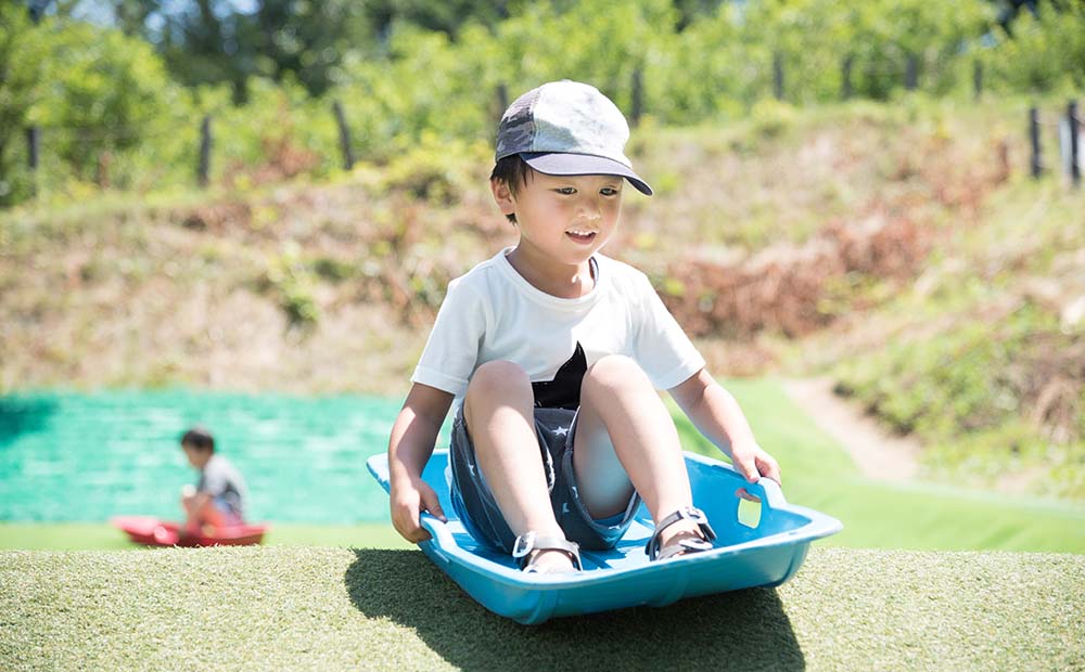 国営備北丘陵公園　ちびっ子ゲレンデ