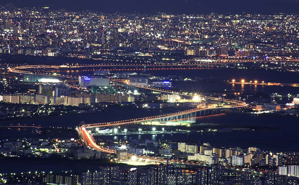 六甲山からの夜景