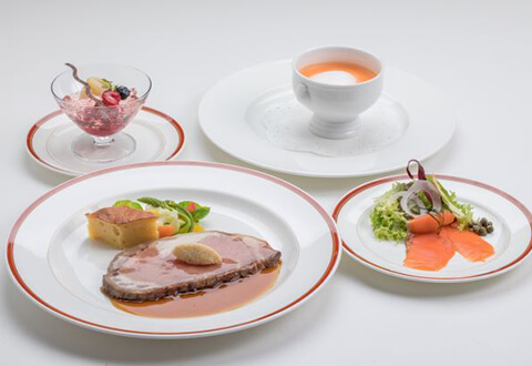 上高地帝国ホテルランチ（一例）
