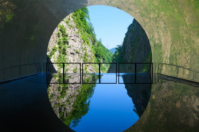 清津峡渓谷トンネル