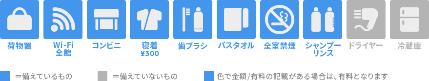 宿泊施設マークについて