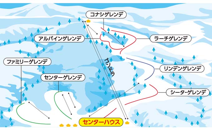 富士見パノラマリゾートマップ