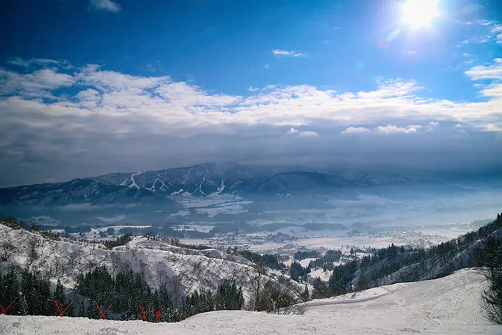 戸狩温泉スキー場_景色