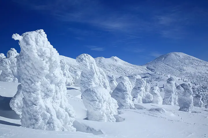 青森県　八甲田の樹氷