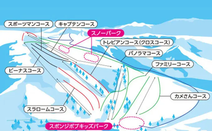 車山高原スキー場_MAP