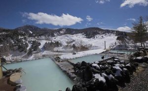 万座プリンス　露天風呂