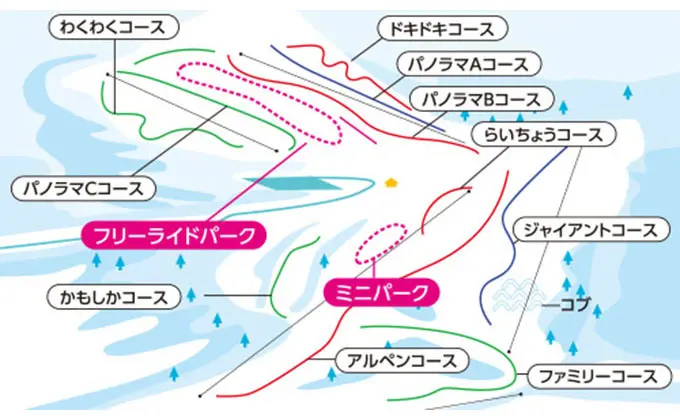 白樺湖ロイヤルヒルスキー場_MAP