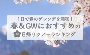 GWおすすめ日帰りボード＆スキーツアー紹介