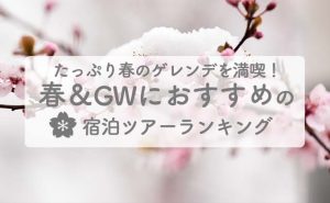 GWおすすめ宿泊ボード＆スキーツアー紹介