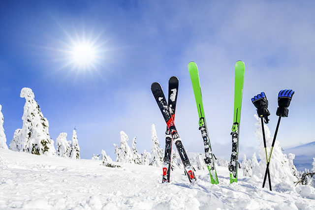 スキー 5点 セット レディースブーツ付き スワロー 22-23 ROTACION 6A 142〜174cm 金具付き ストック グローブ付き 初心者におすすめ 大人用 スキー福袋