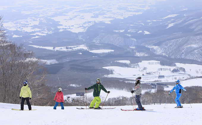 網張温泉スキー場