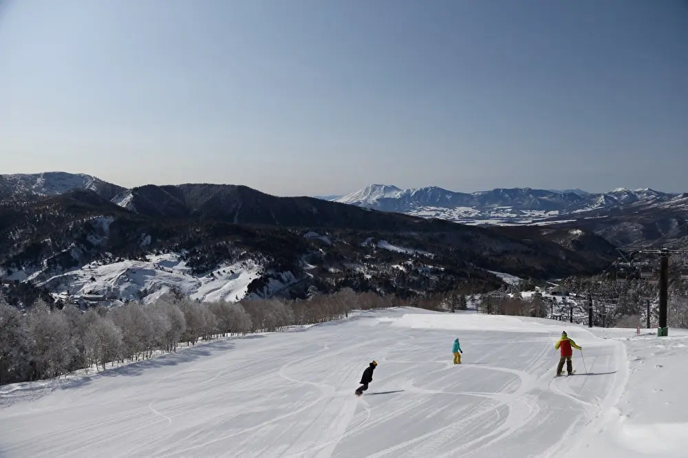 群馬のスキー場