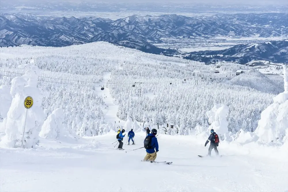 山形のスキー場