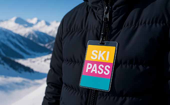 リフト券ホルダー