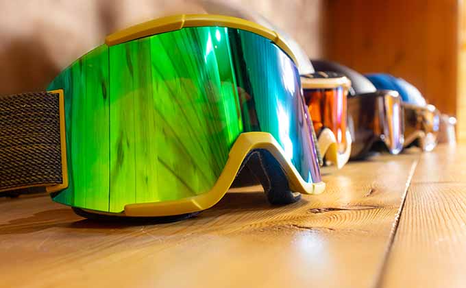 スノーボード　ゴーグル
