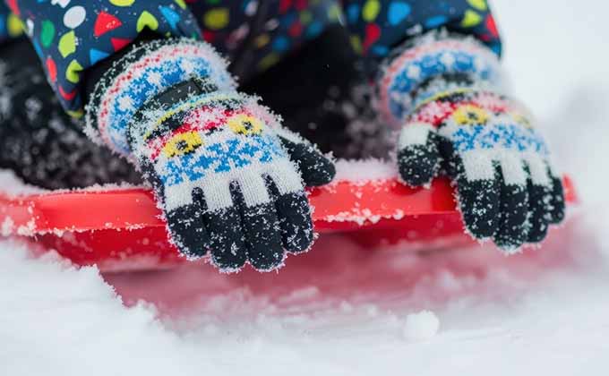 キッズパーク＿そり雪遊び