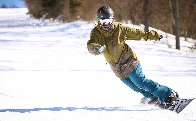 スノーボード_ターン