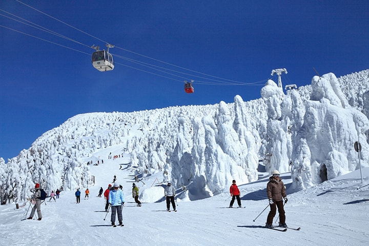 山形蔵王温泉スキー場