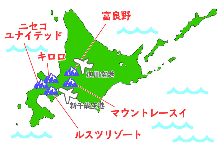 北海道マップ